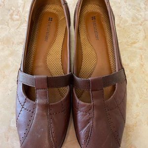 Life Stride Brown flats, sz 8